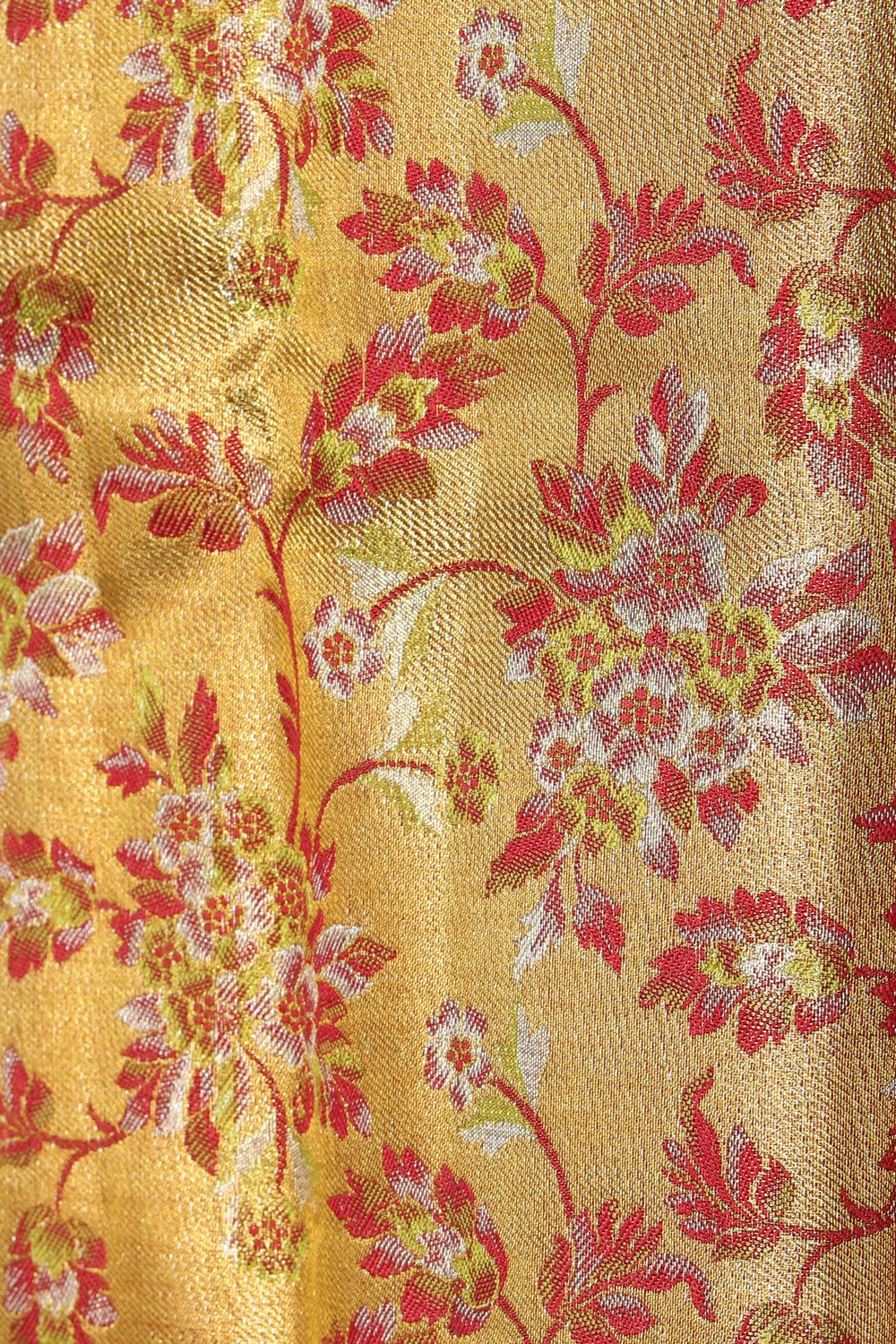 Image of Kanjivaram Silk Gold Saree